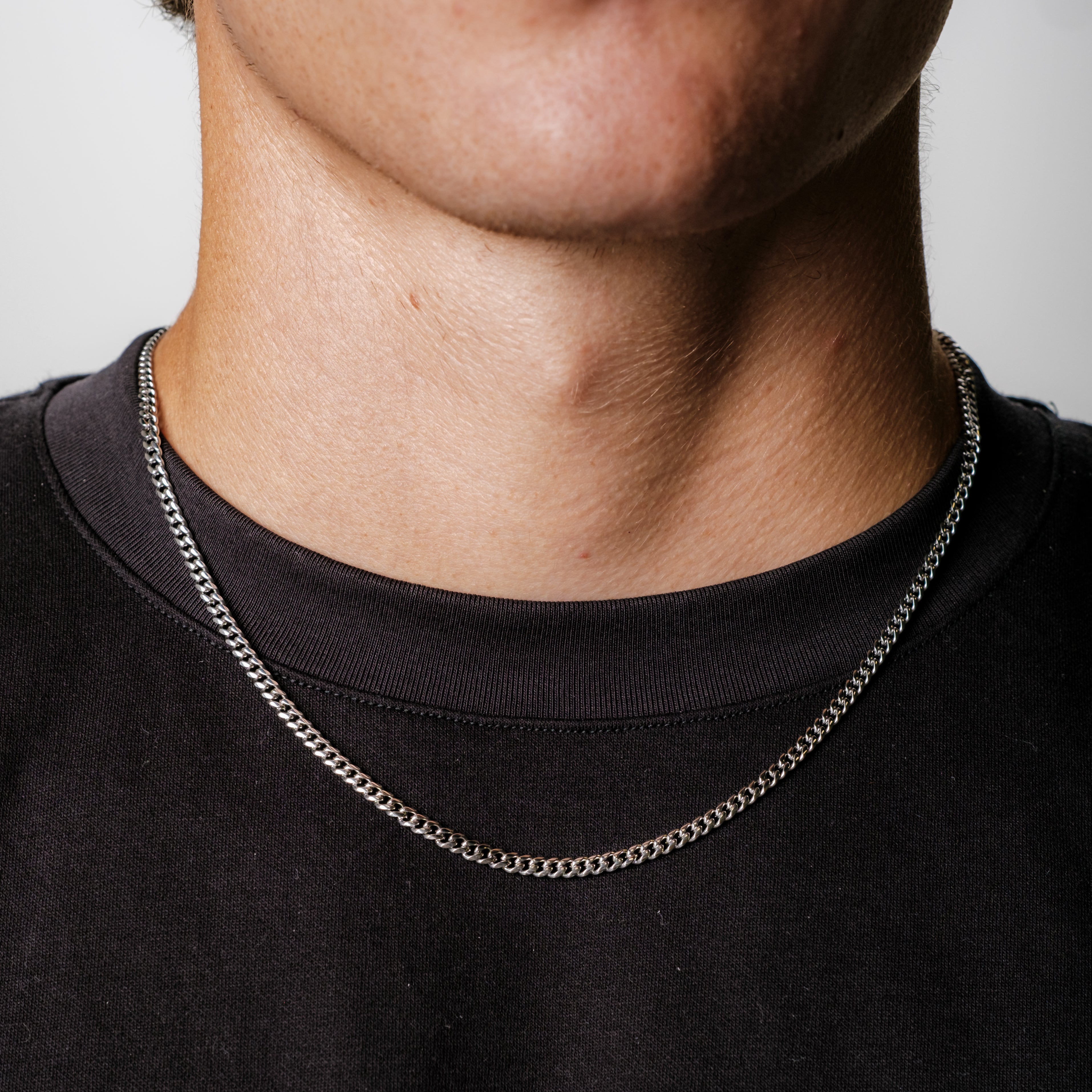 Kubanische Kette 3 mm (Silber)