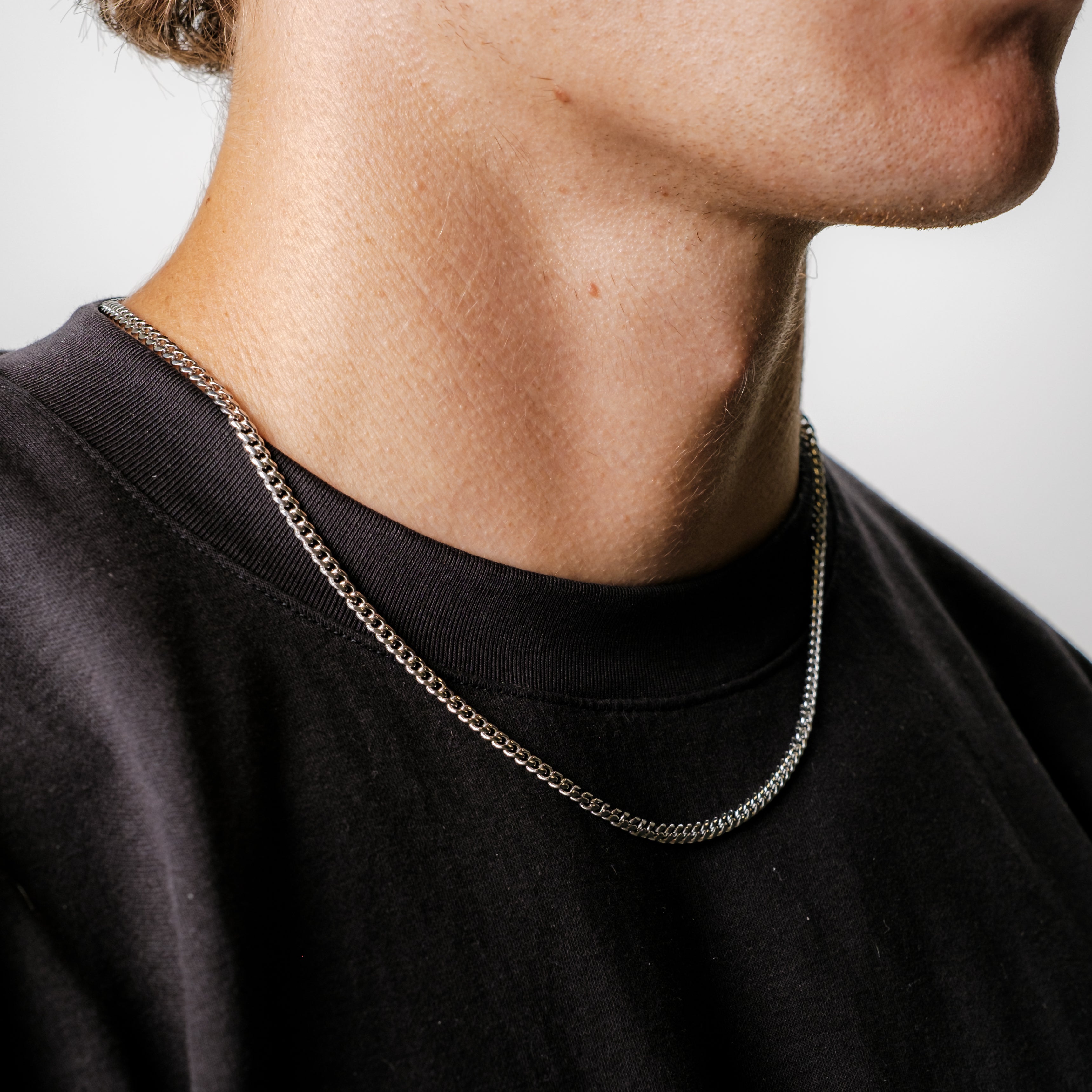 Kubanische Kette 3 mm (Silber)