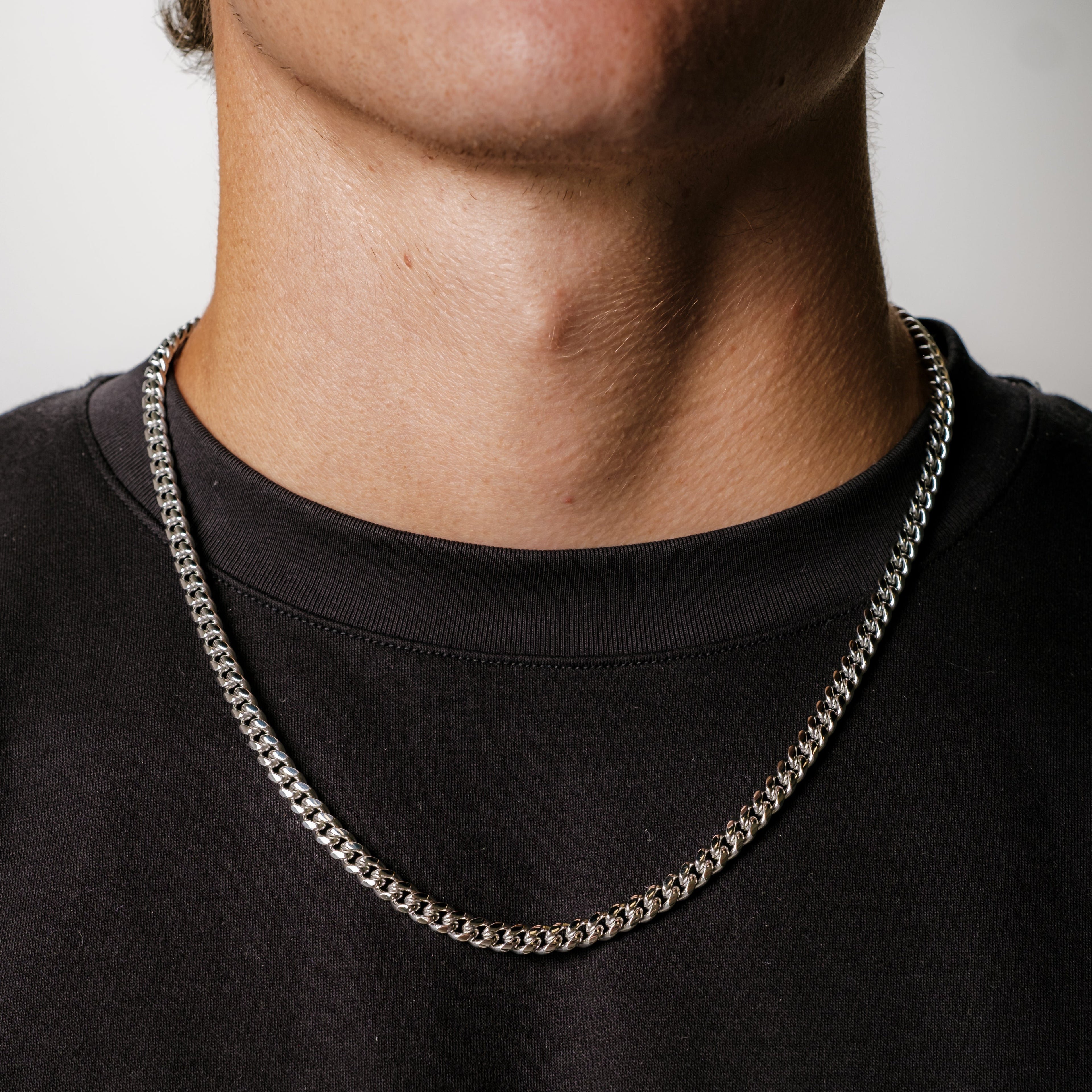 Kubanische Kette 6 mm (Silber)