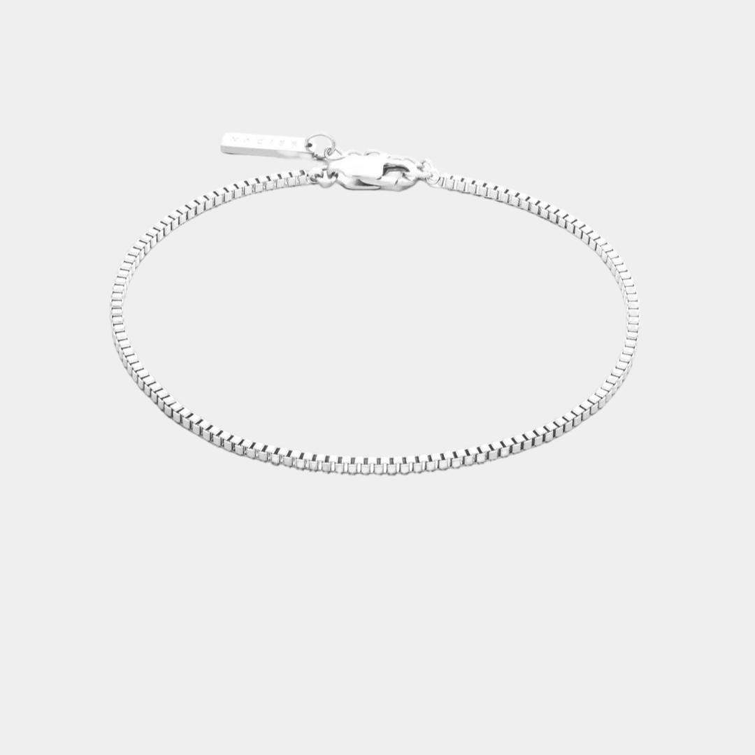 Box-Armband (Silber)
