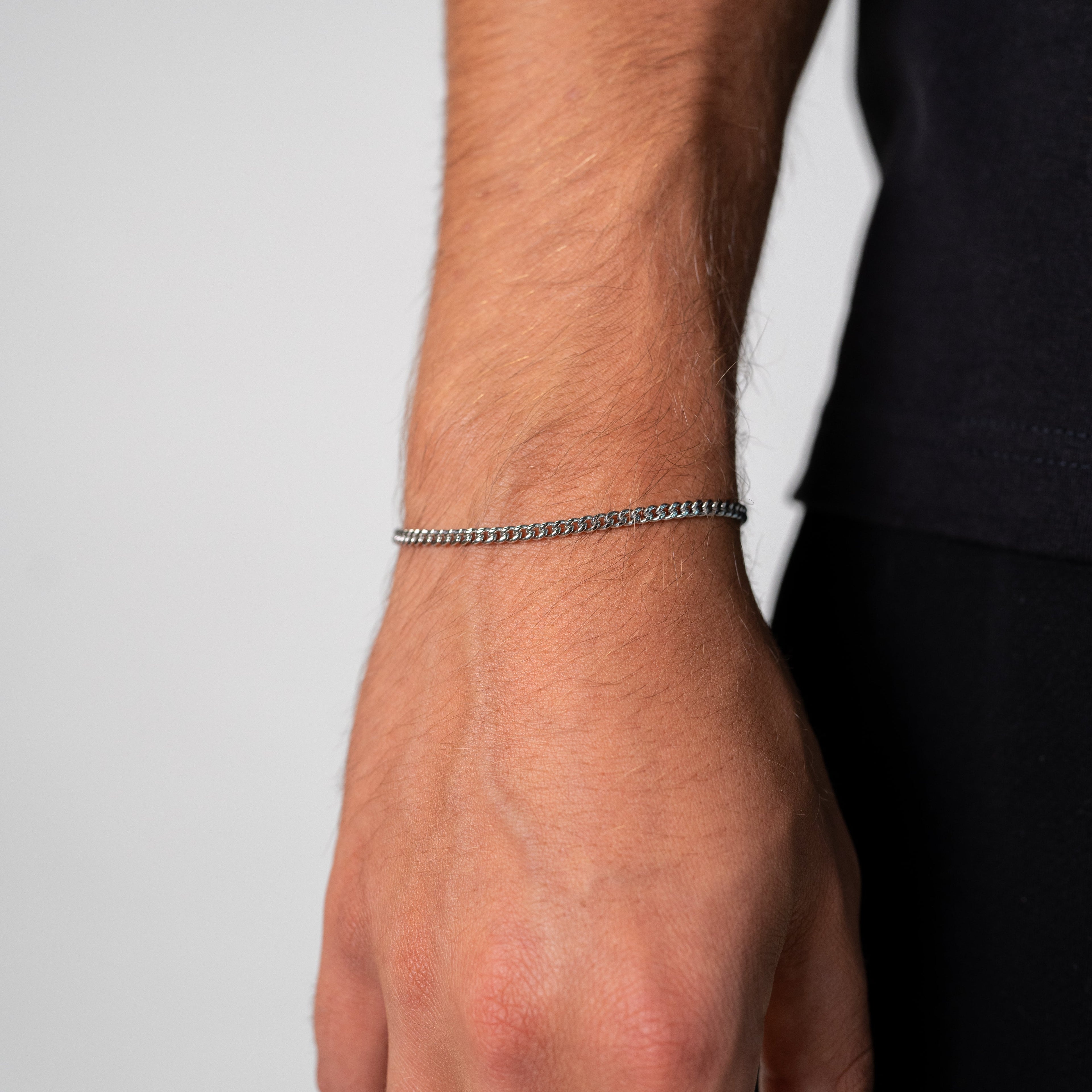 Kubanisches Armband 3MM (Silber)