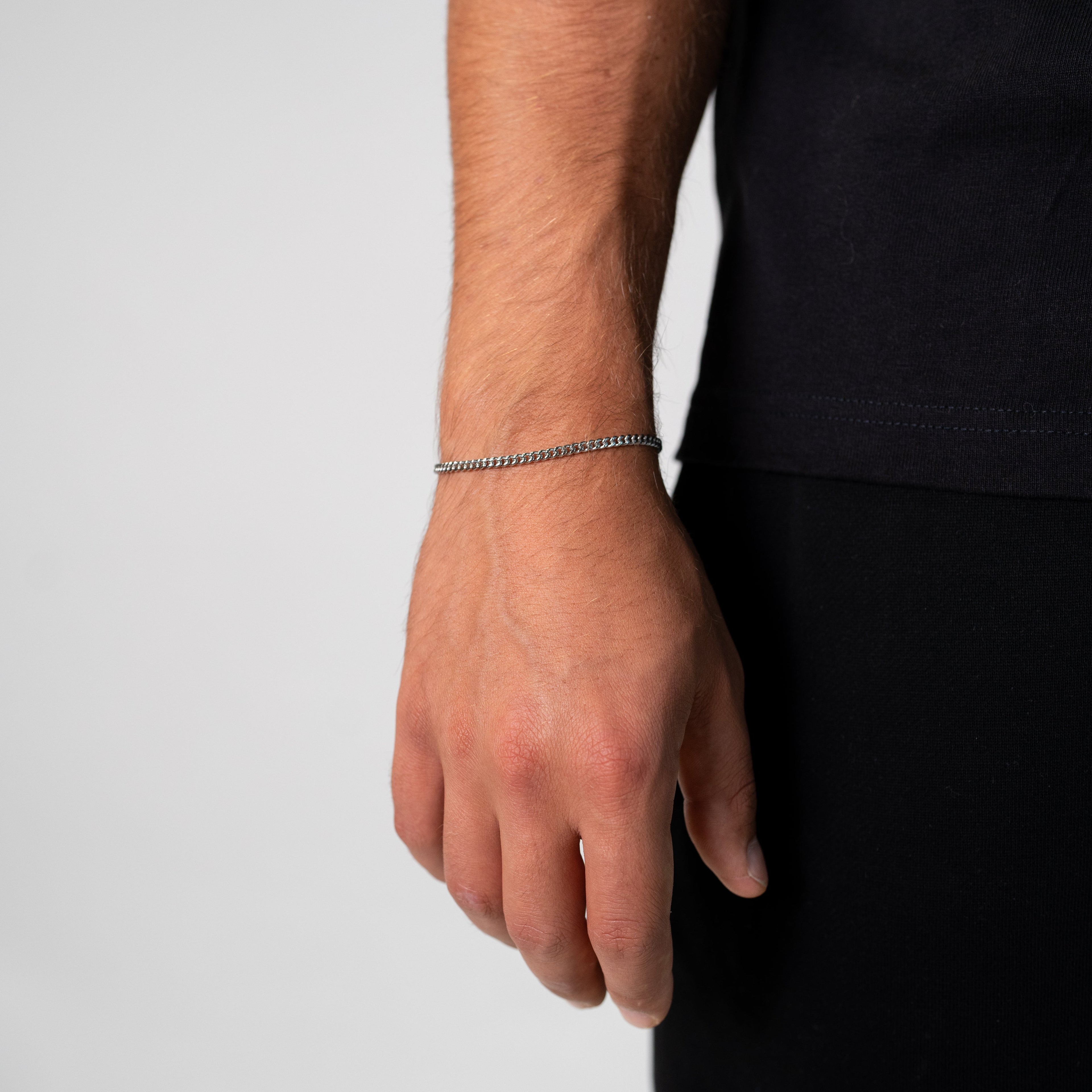 Kubanisches Armband 3MM (Silber)