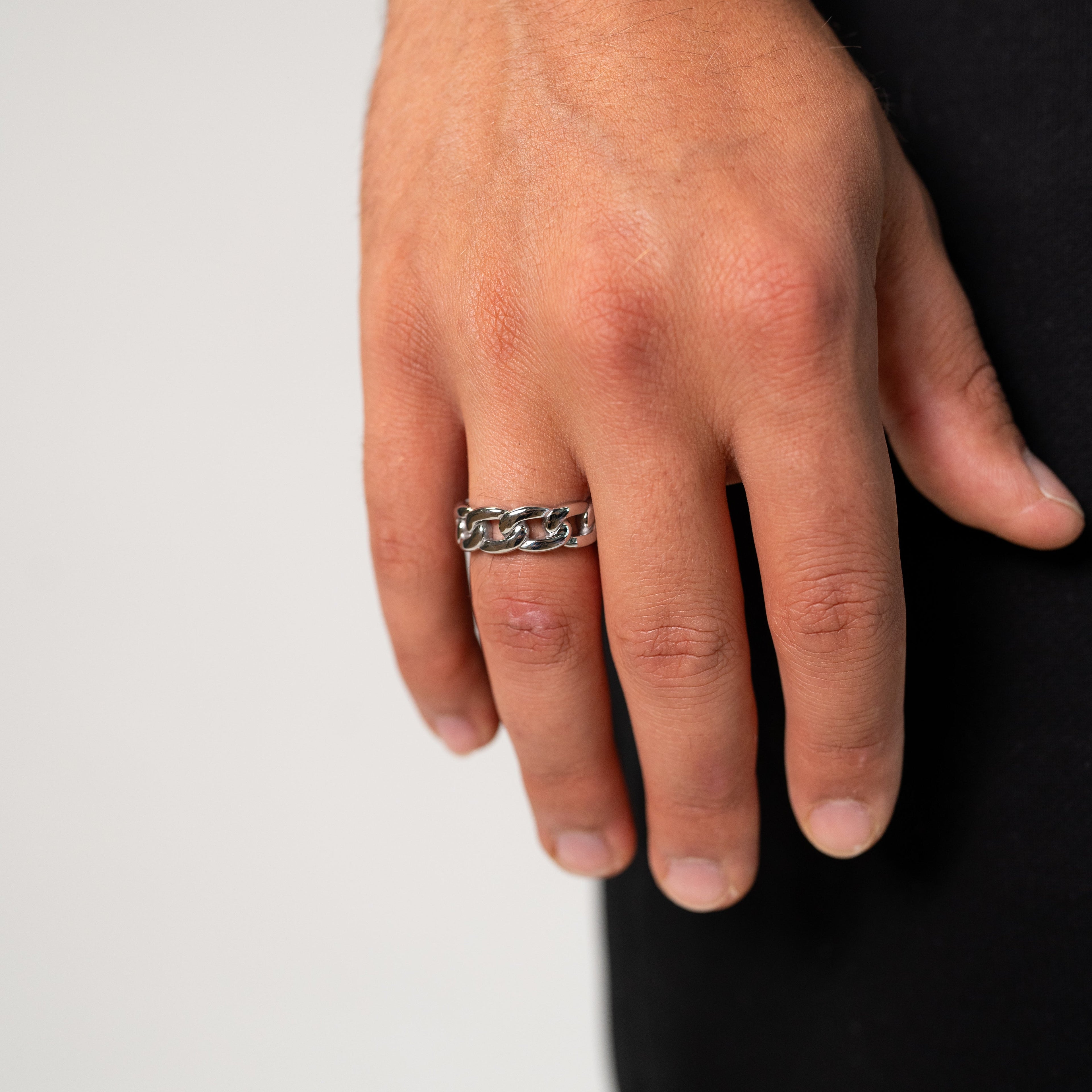 Kubanischer Ring 5 mm (Silber)
