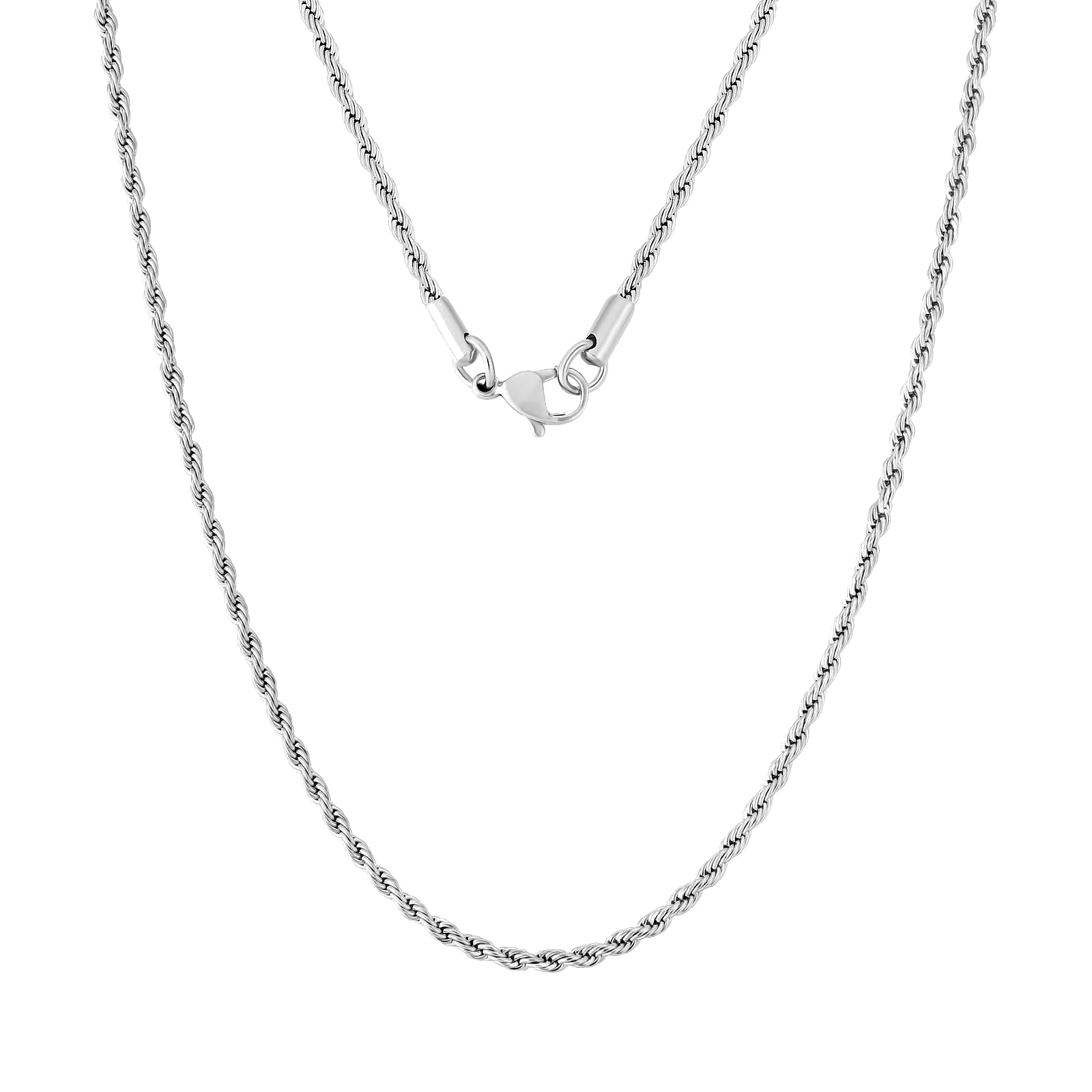 Kordelkette 3MM (Silber)